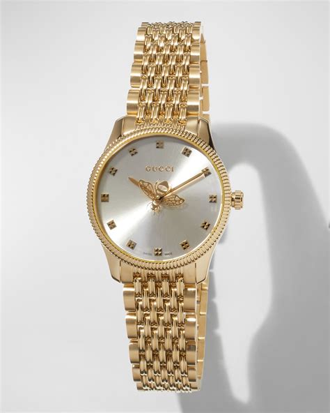 gucci g line gold watch|gucci gold watch sale.